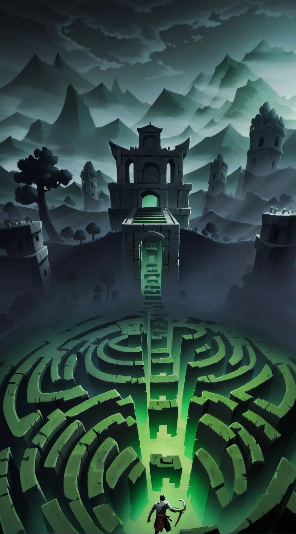ai character: the Glade background
