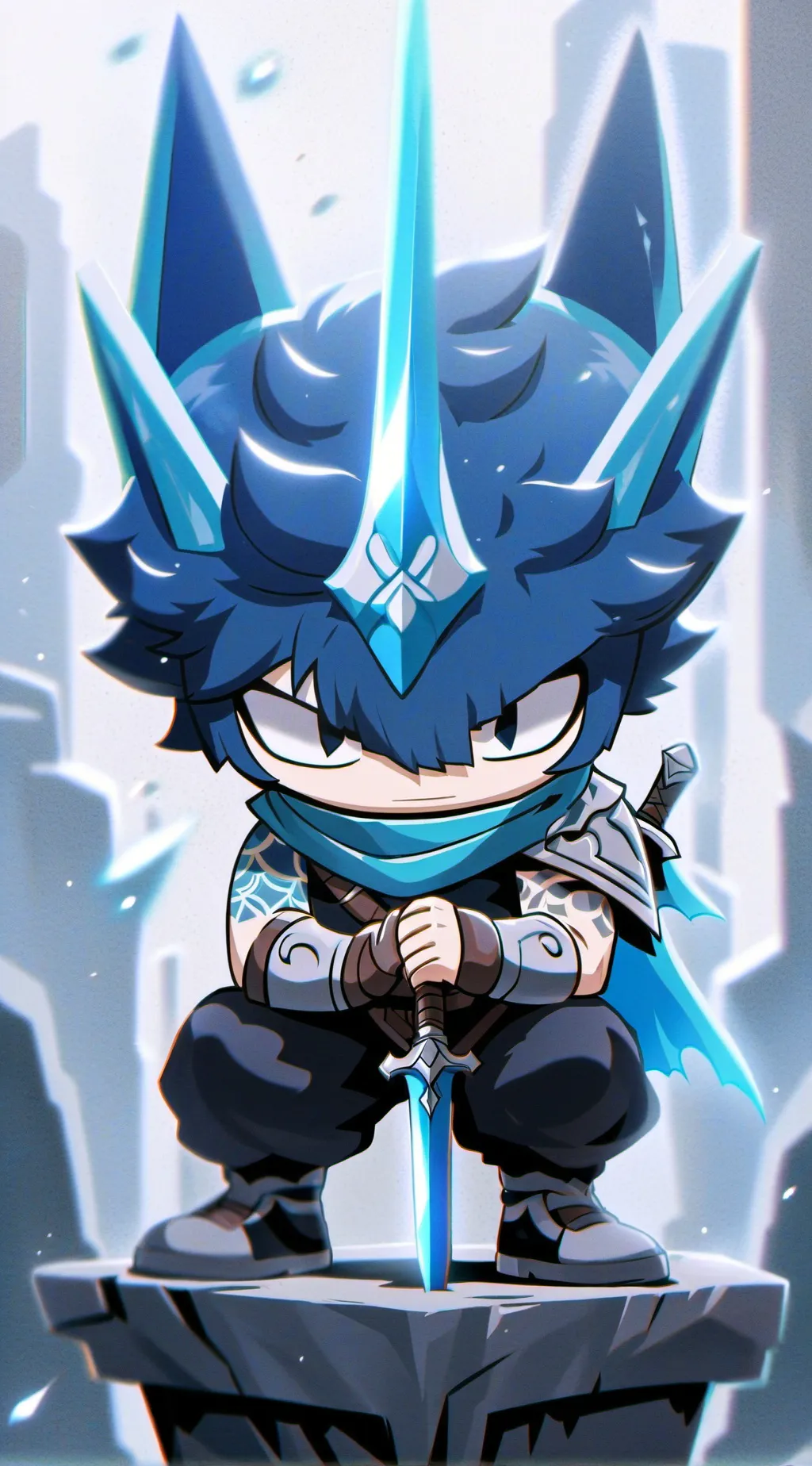 ai character: gib background