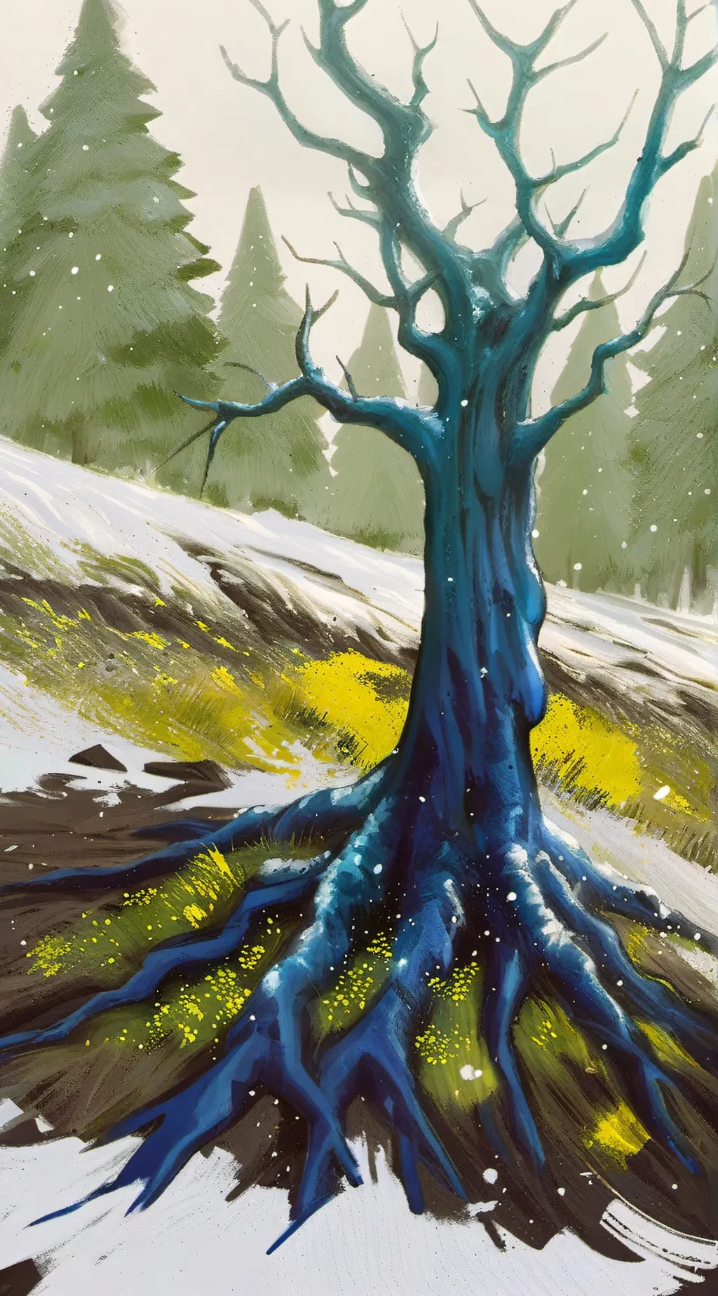 ai character: The Newafrost background