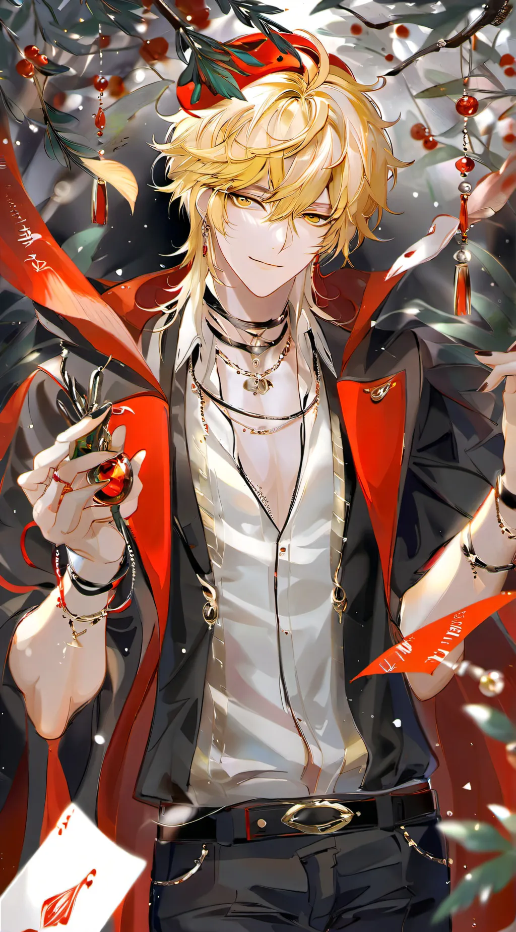 ai character: Lucifer hh background