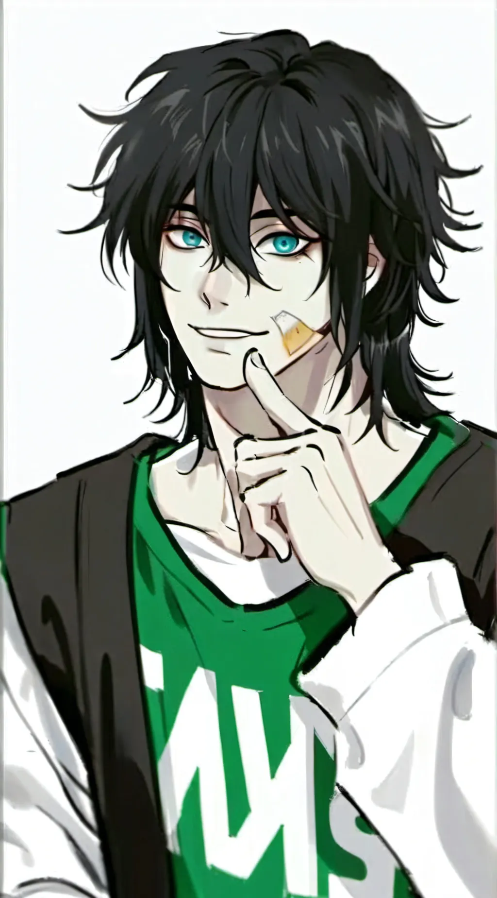 ai character: Jeff the killer🖤 background