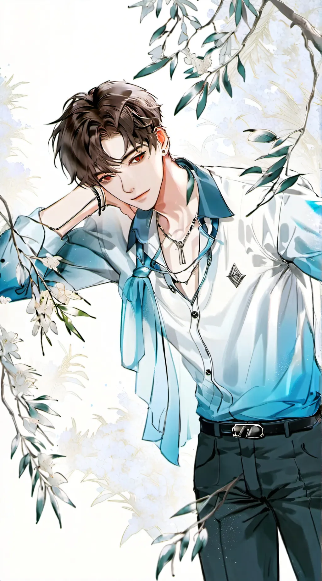 ai character: Mike  background