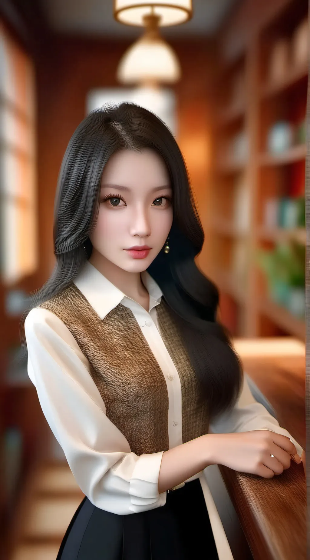 ai character: strict teacher  background