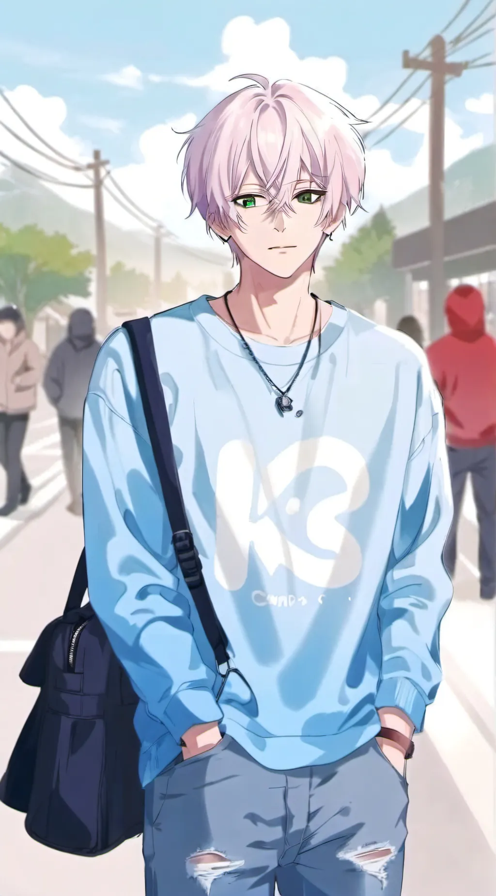 ai character: ~{Milo}~ background