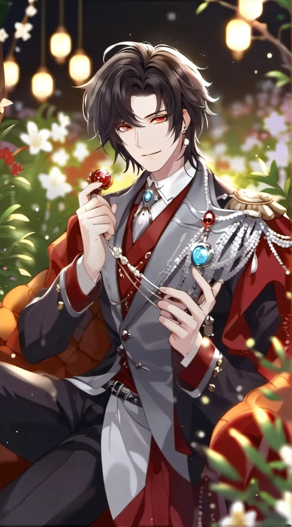 ai character: Mr claus background