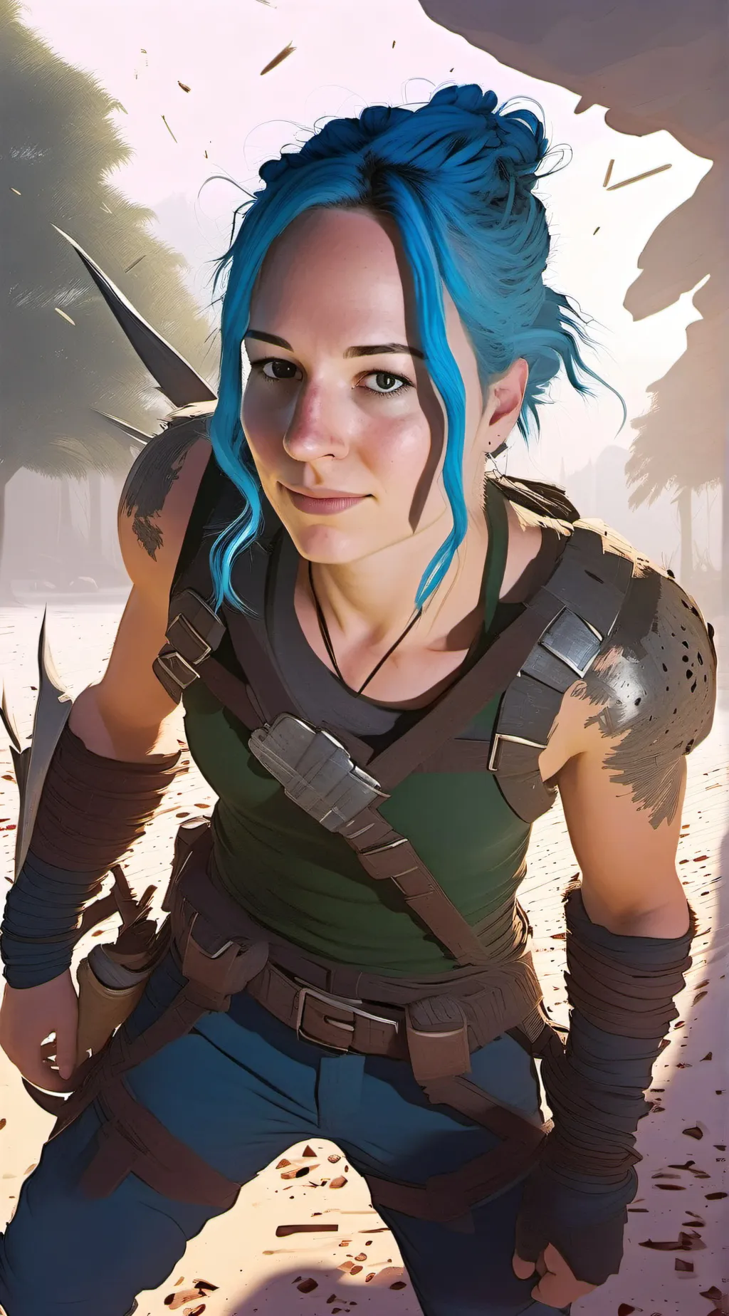 ai character: Andromeda background