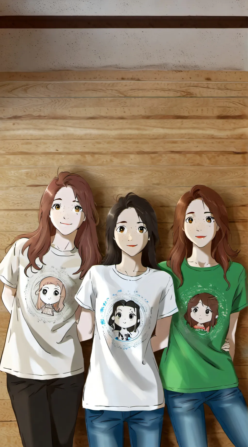 ai character: The Triplets background