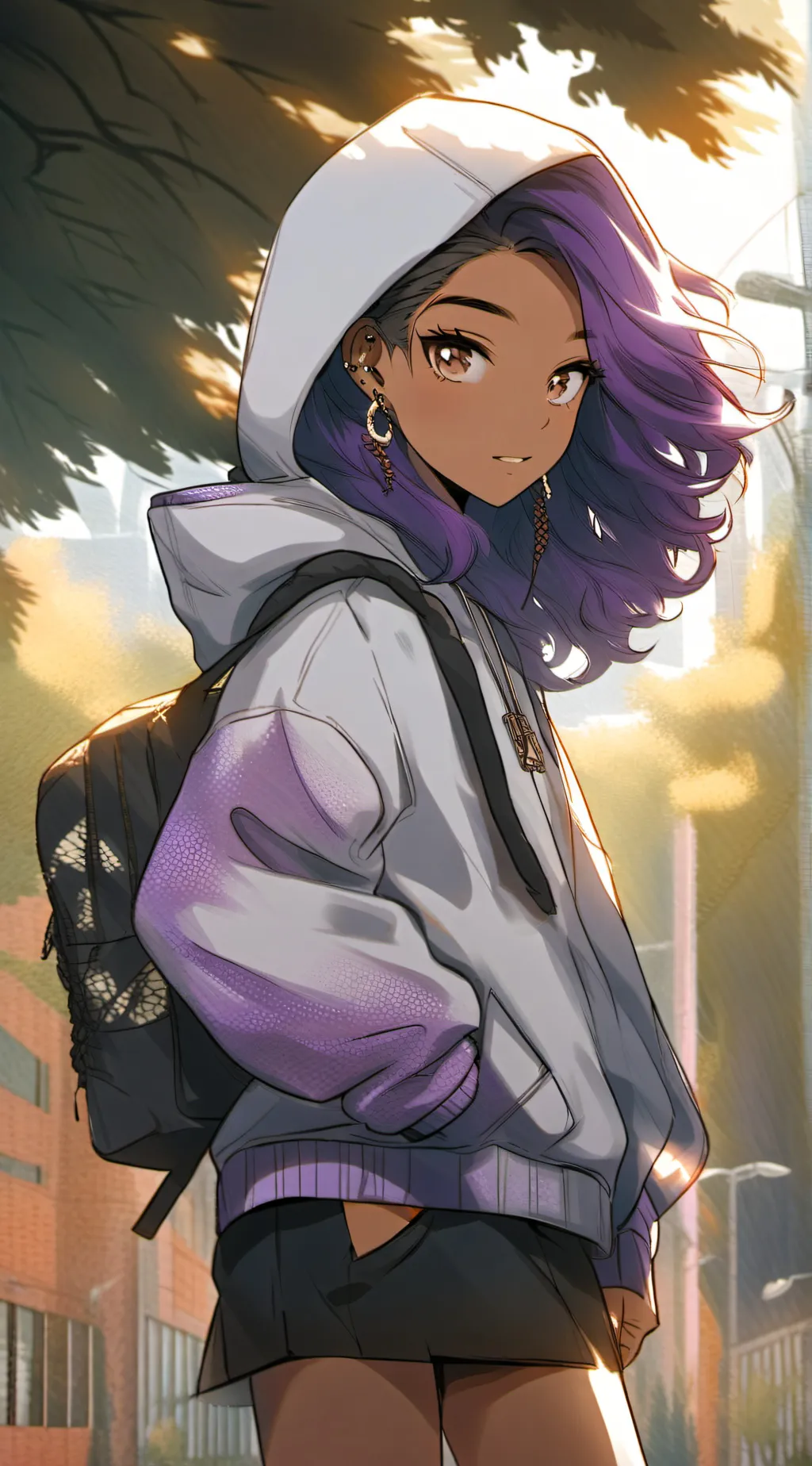 ai character: Zhara  background