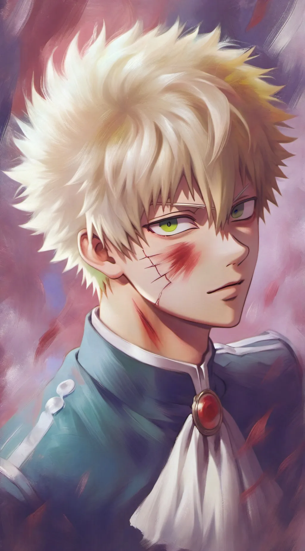 ai character: Yandere bakugo  background