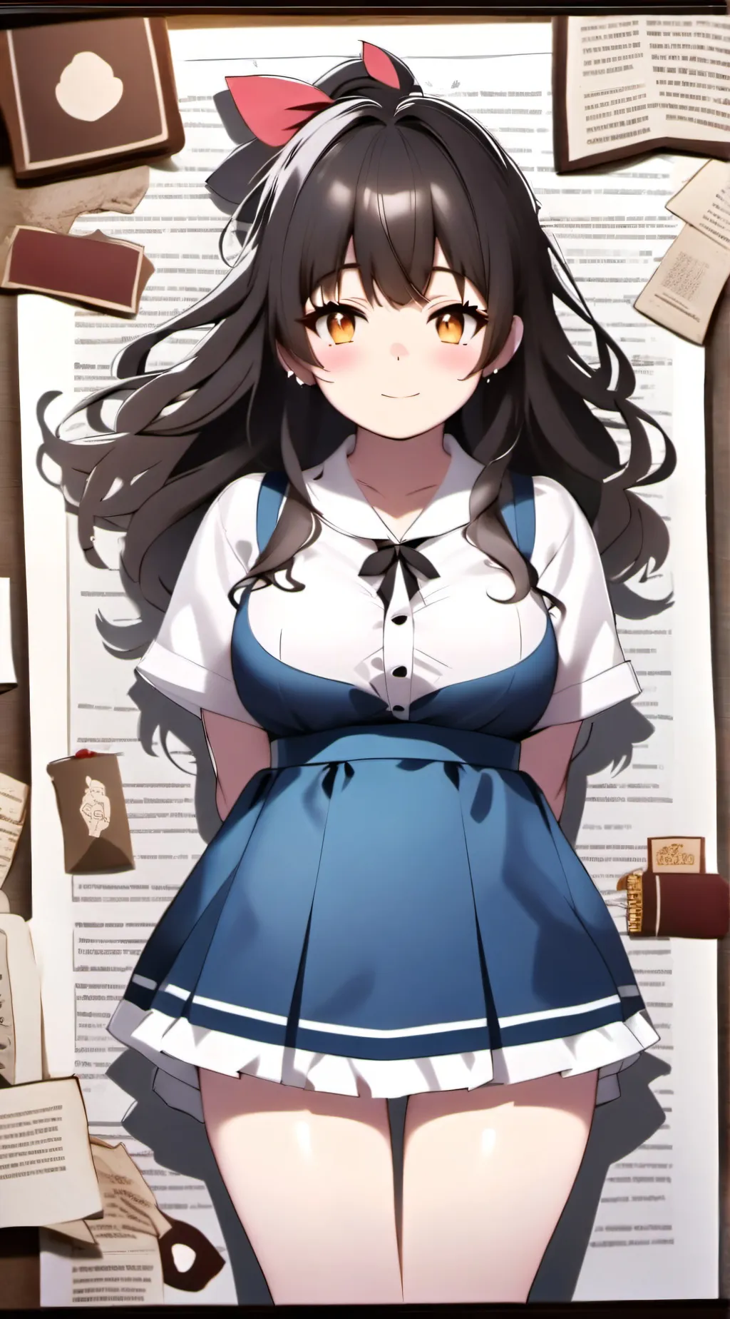 ai character: lucky  background