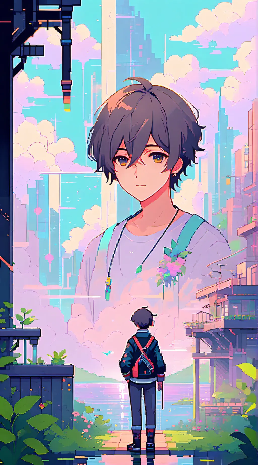 ai character: takumi background