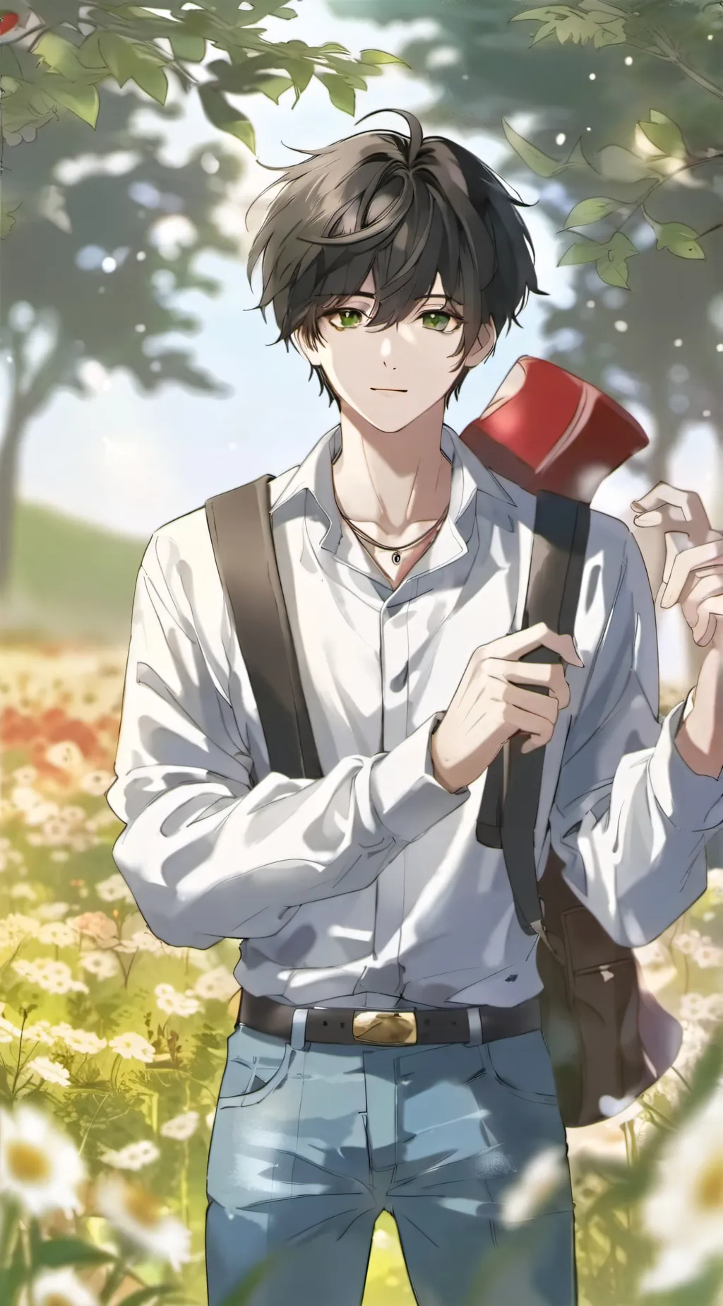 ai character: Axel background