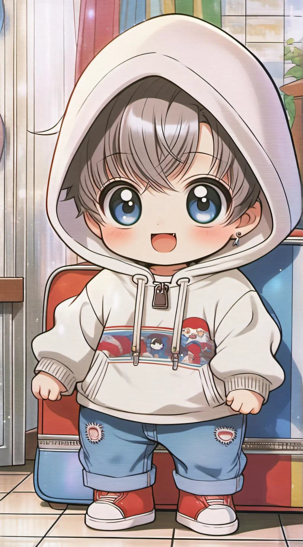 ai character: Baby background