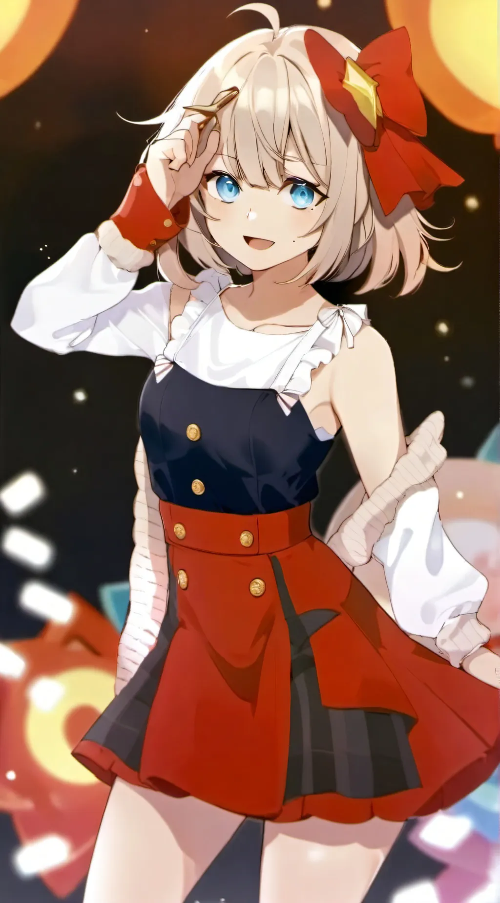 ai character: Lea background