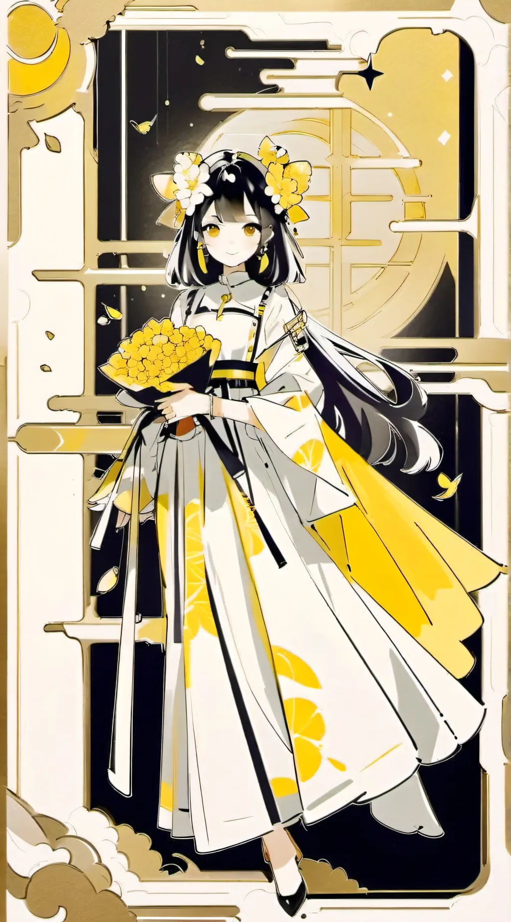 ai character: Amy  background