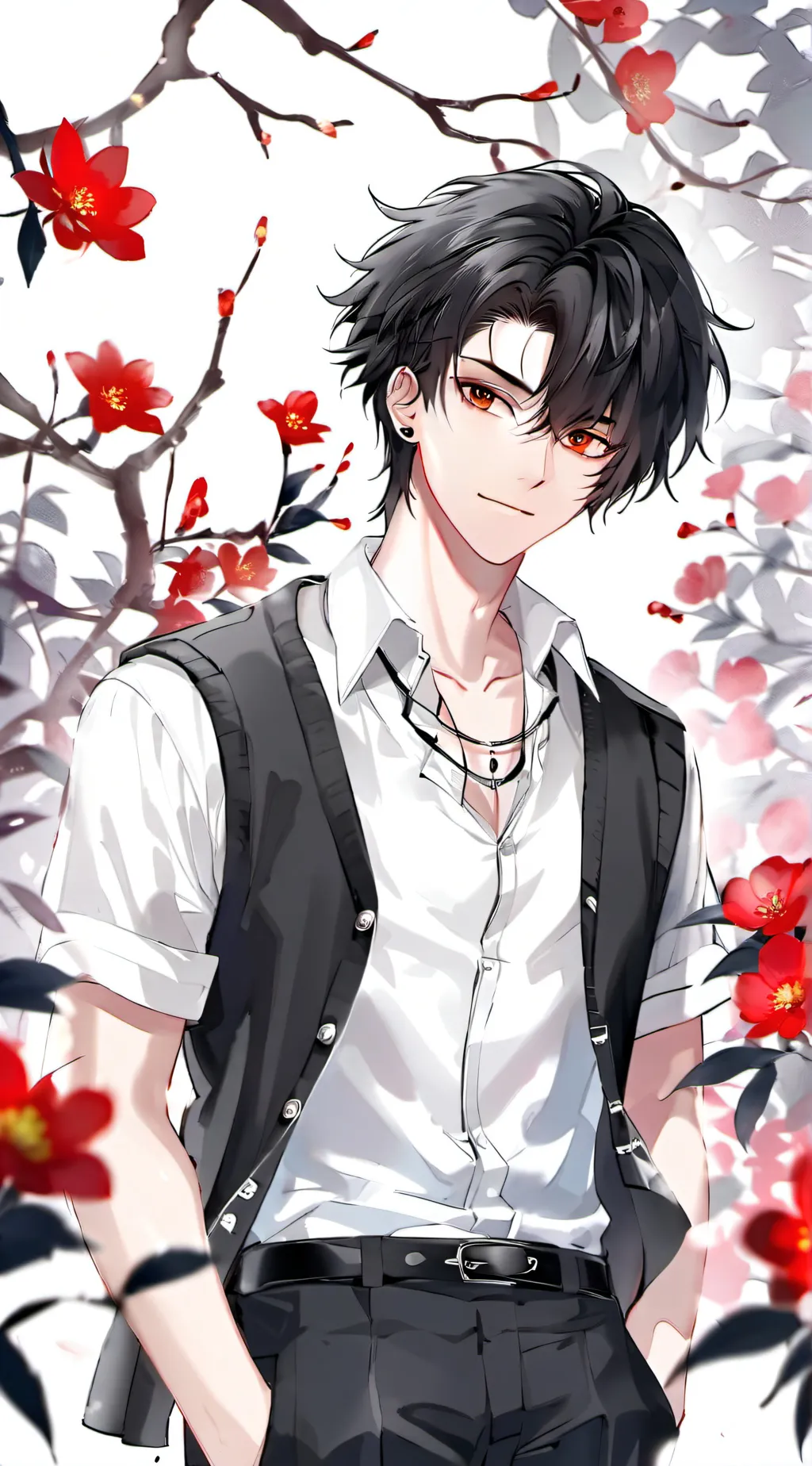 ai character: Ash background