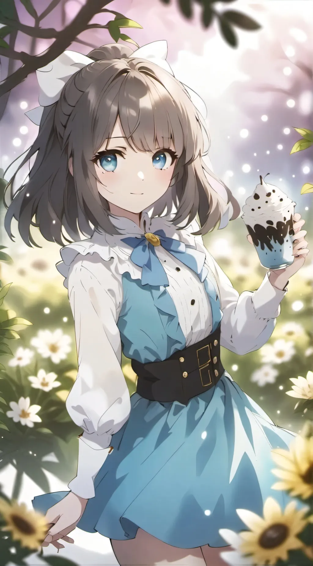 ai character: Holly ￼ background