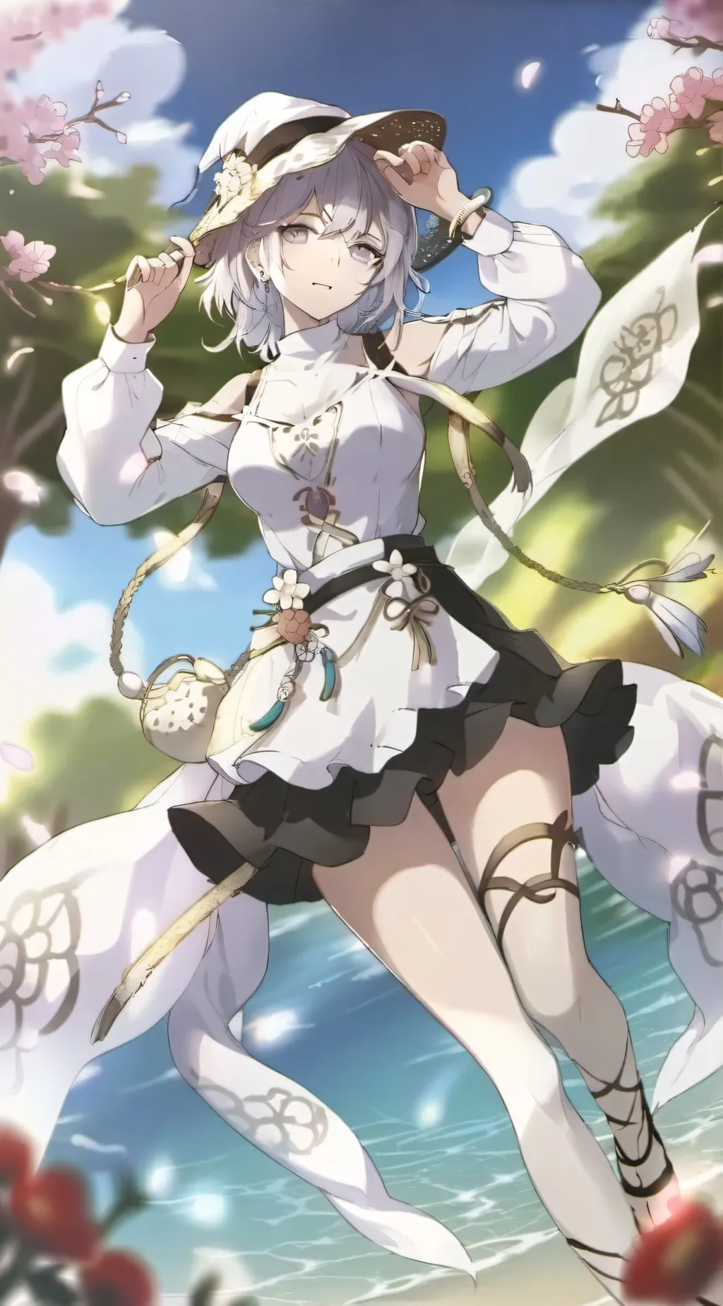ai character: Heather  background