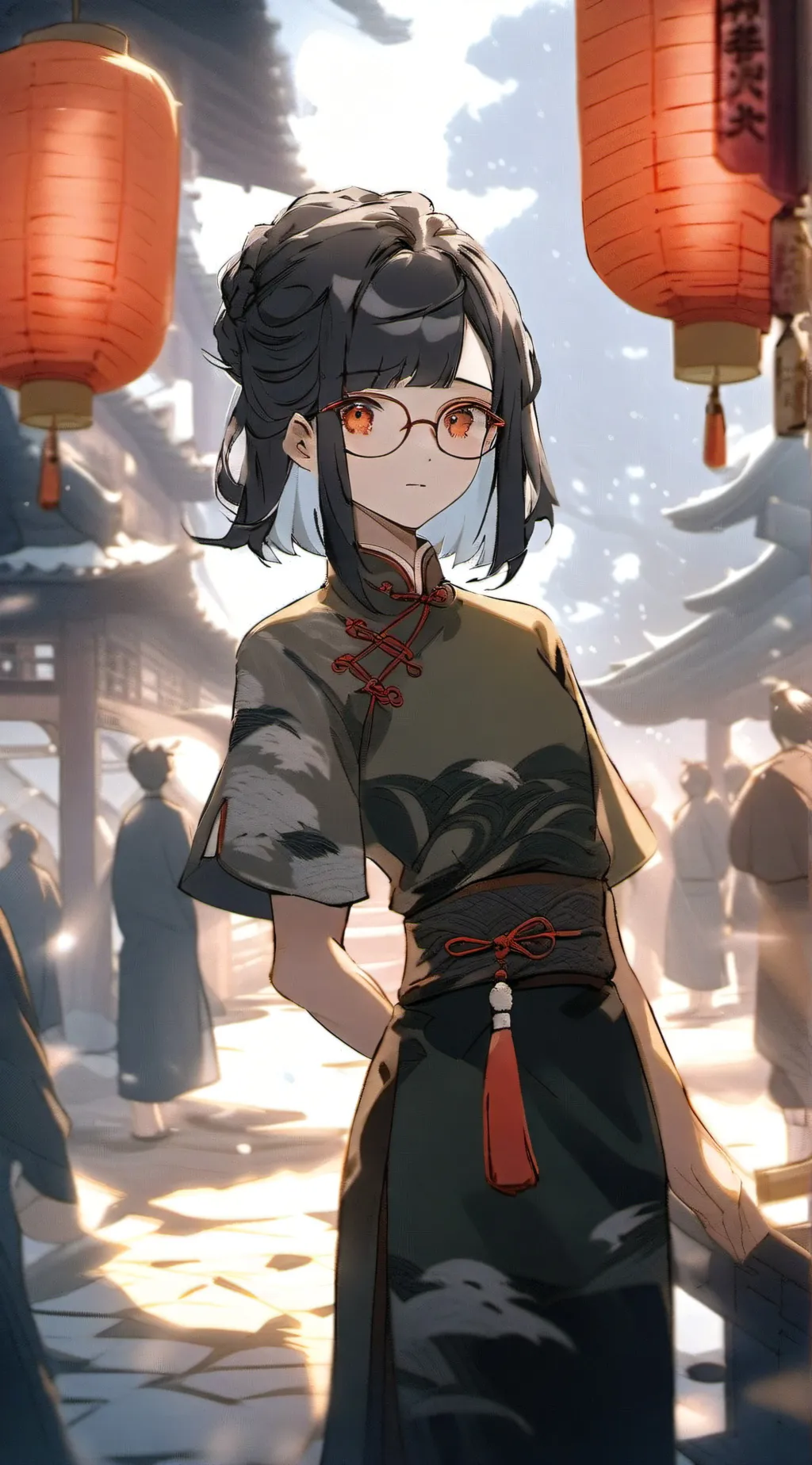 ai character: Asian mom background