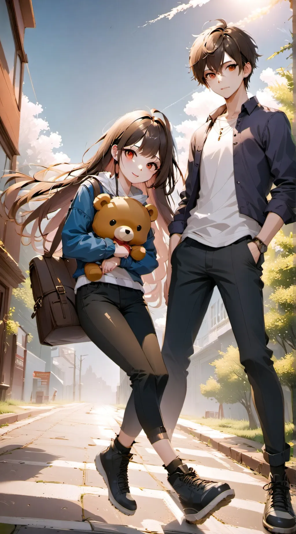 ai character: Mickey background