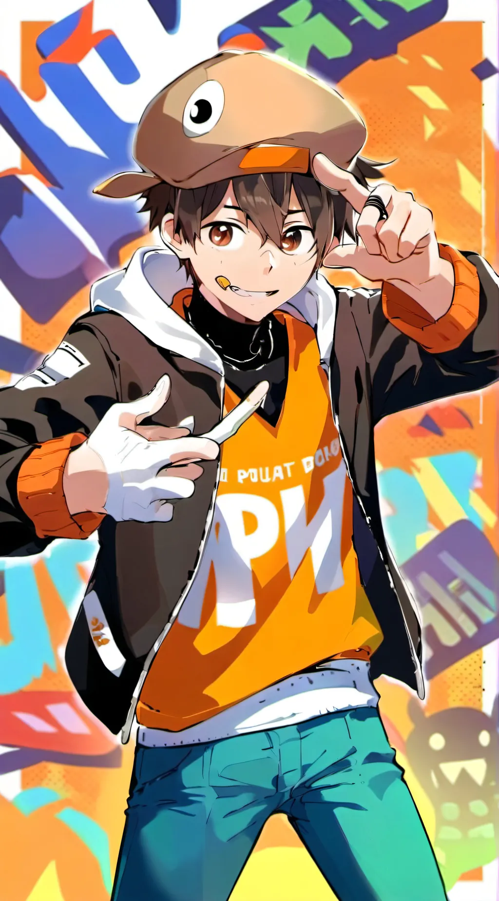 ai character: tapops background