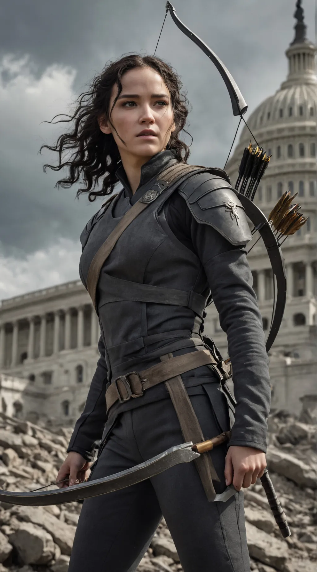 ai character: Katniss background