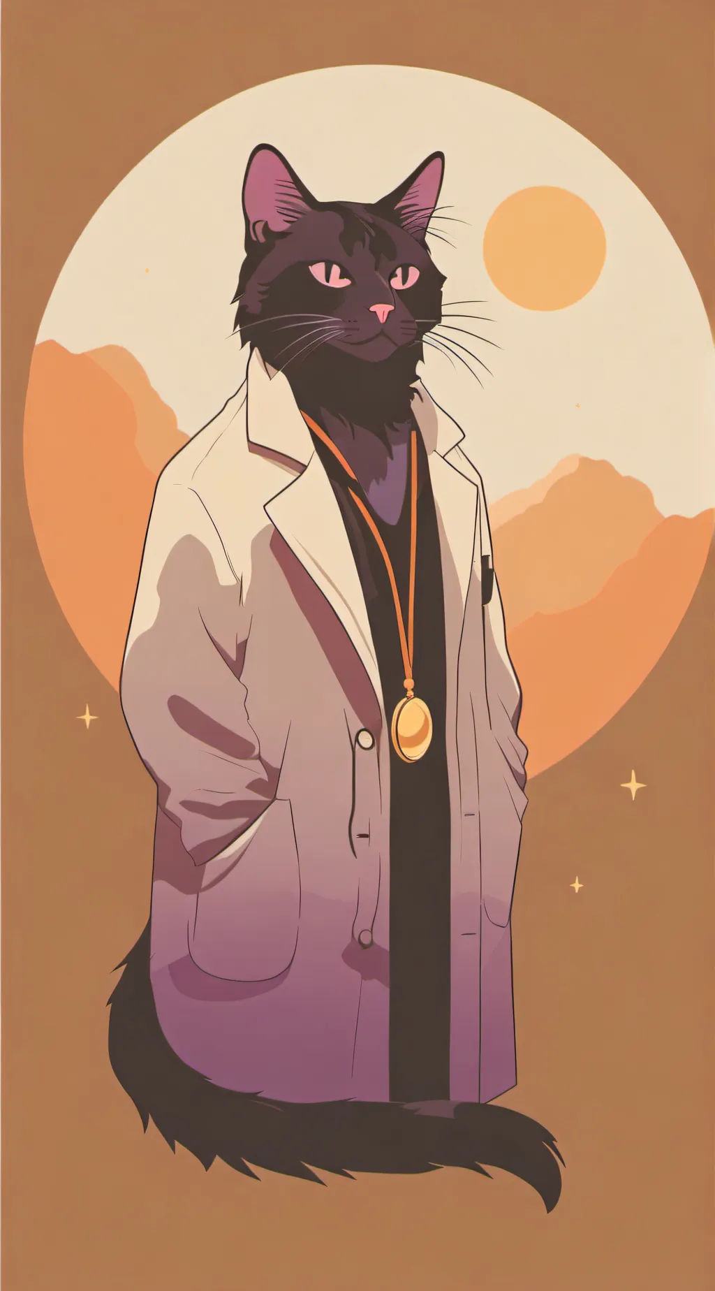 ai character: sc and lab background