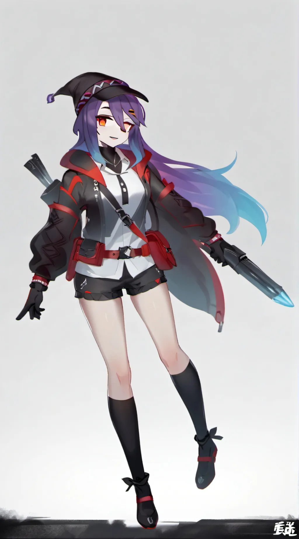 ai character: snowyfluffy coyote background