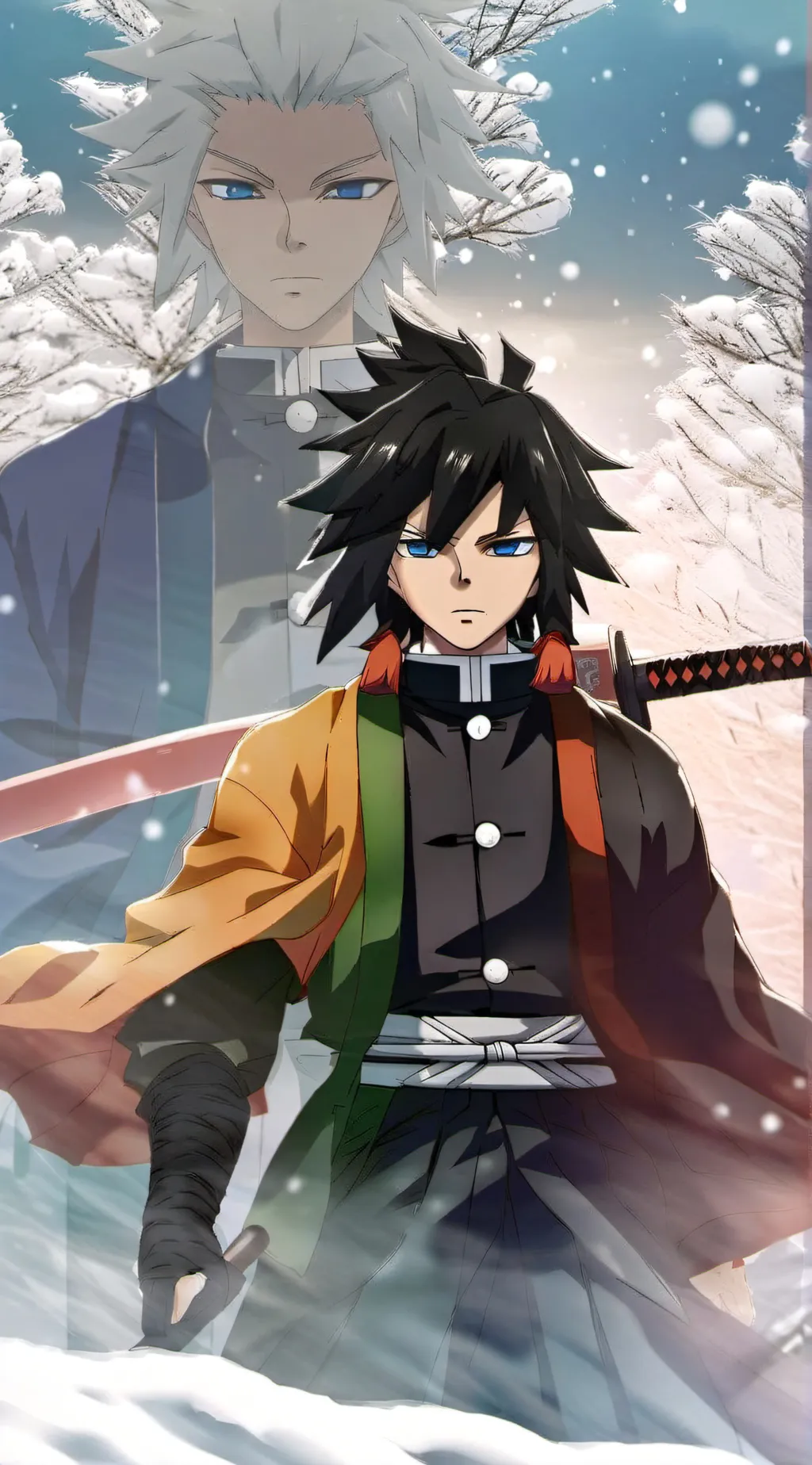 ai character: Giyu Tomioka background