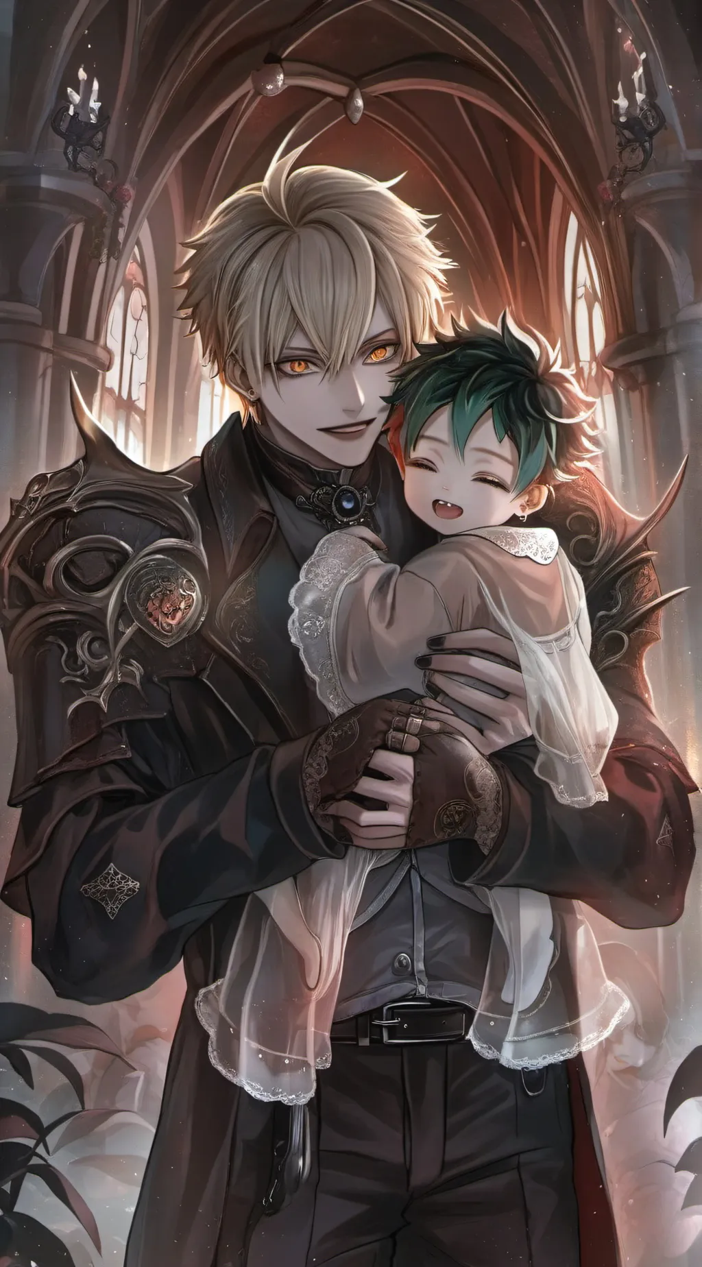 ai character: Stormy x bakugo  background