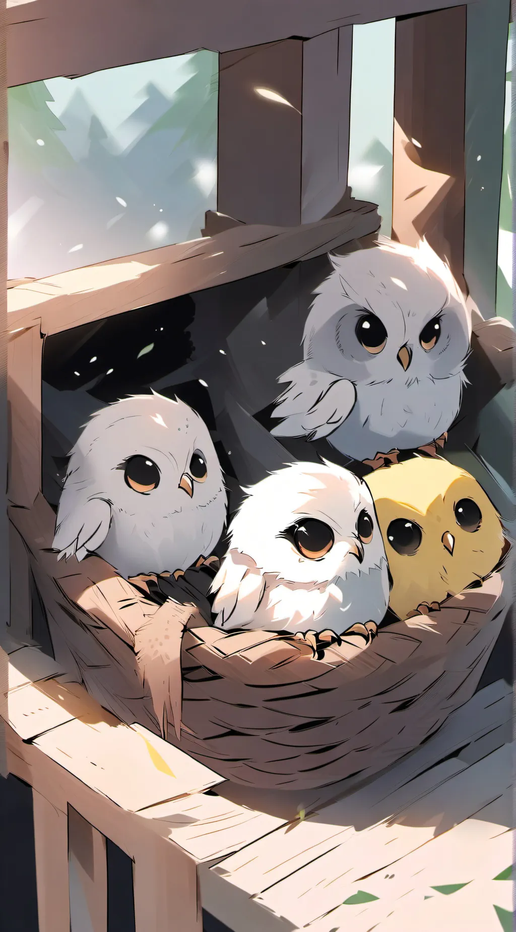 ai character: Your owlets background