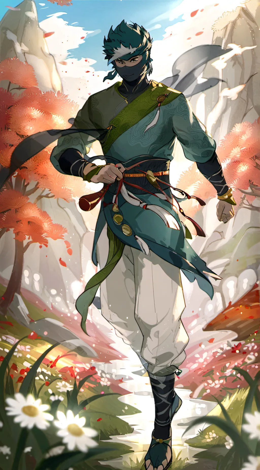 ai character: Mha war background