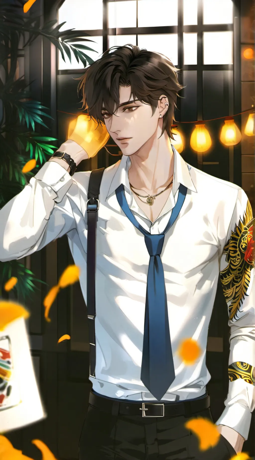 ai character: Liam background