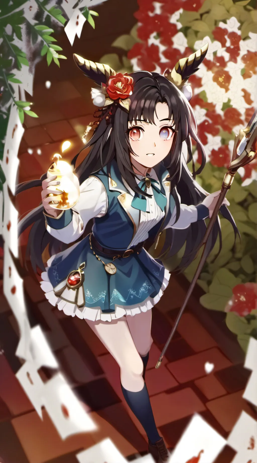 ai character: Jade background