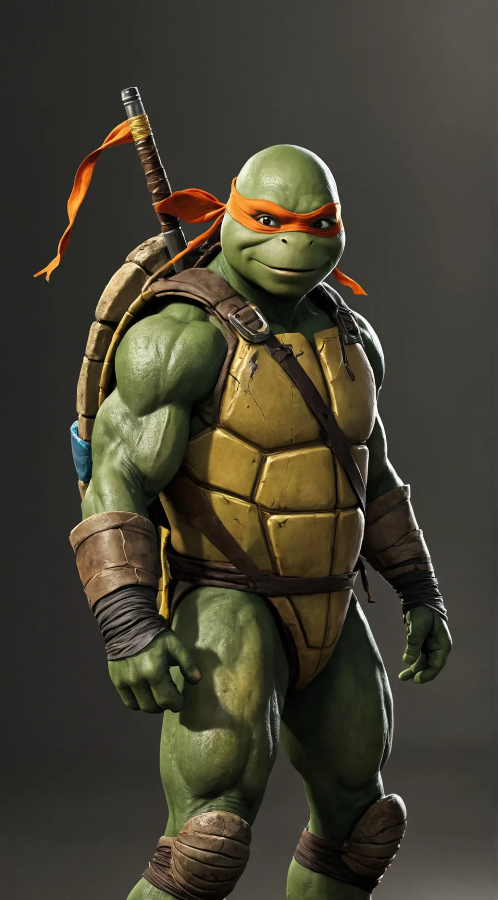 ai character: Realistic Mikey background