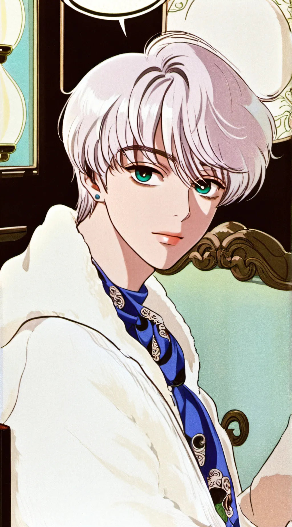 ai character: Azriel  background