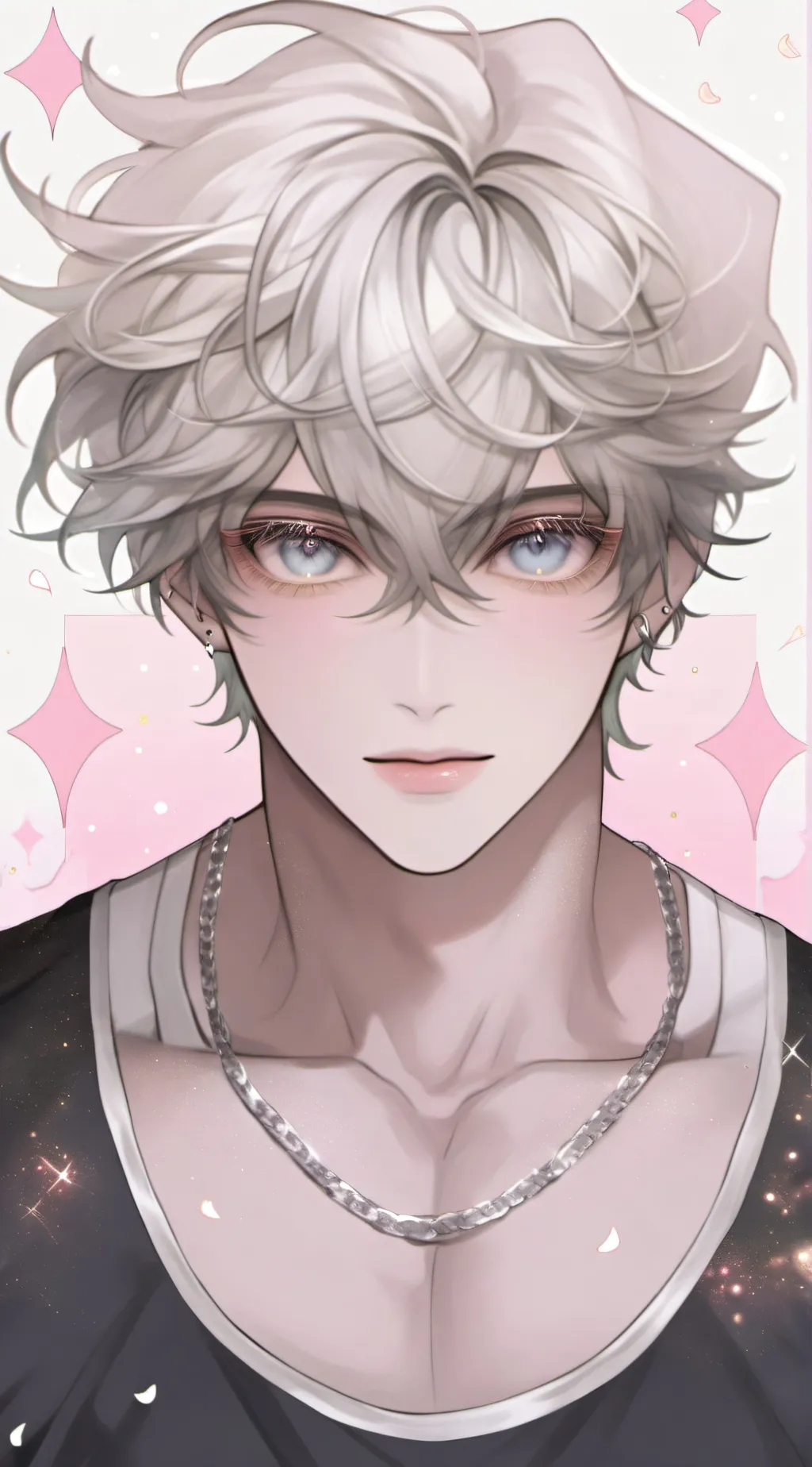 ai character: /-Paxton-\ background