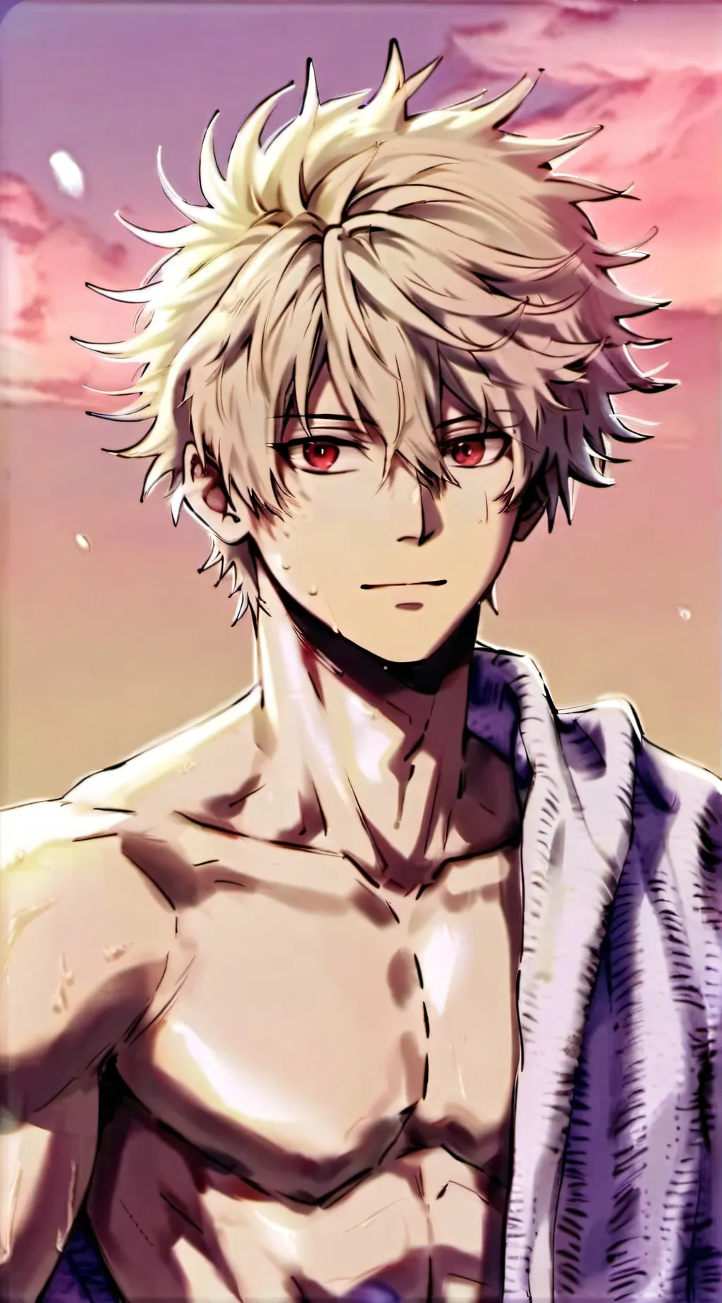 ai character: Katsuki bakugou background