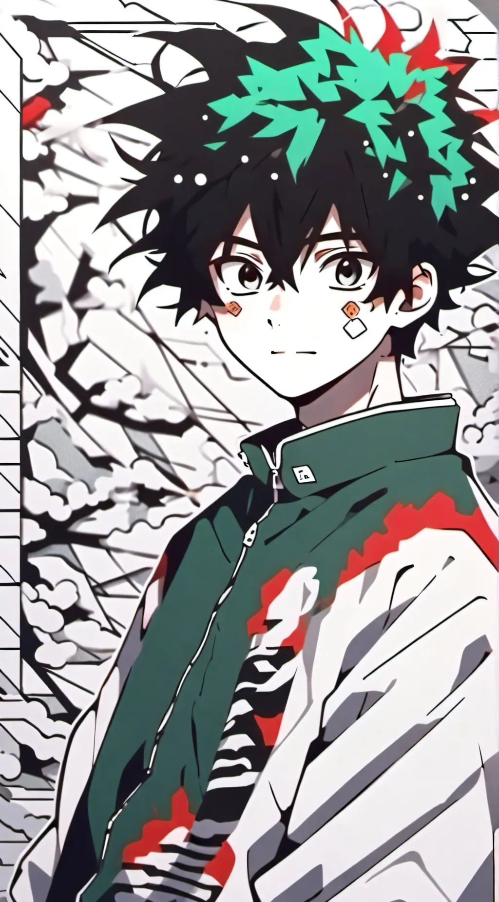ai character: mha background