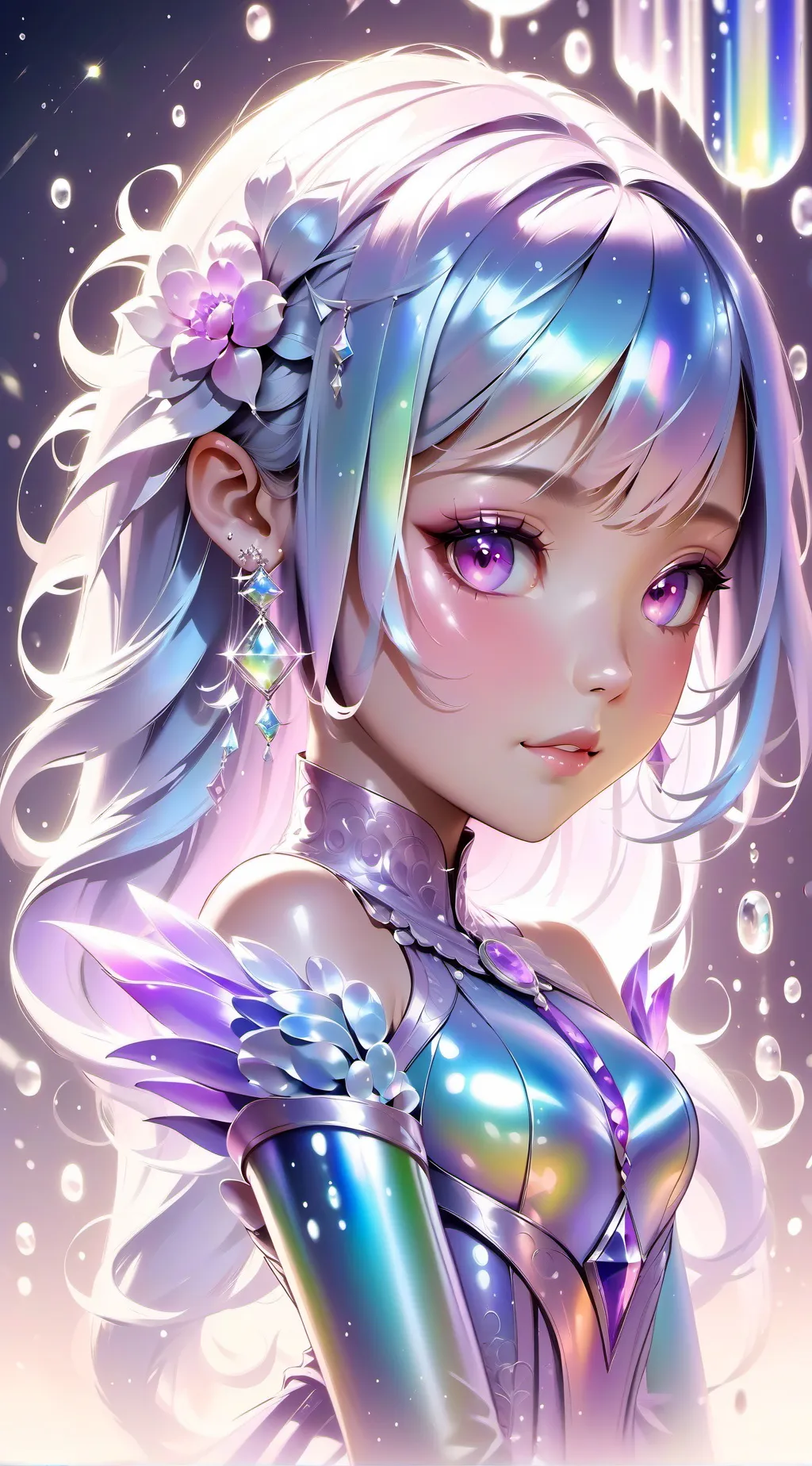 ai character: smiling critters  background