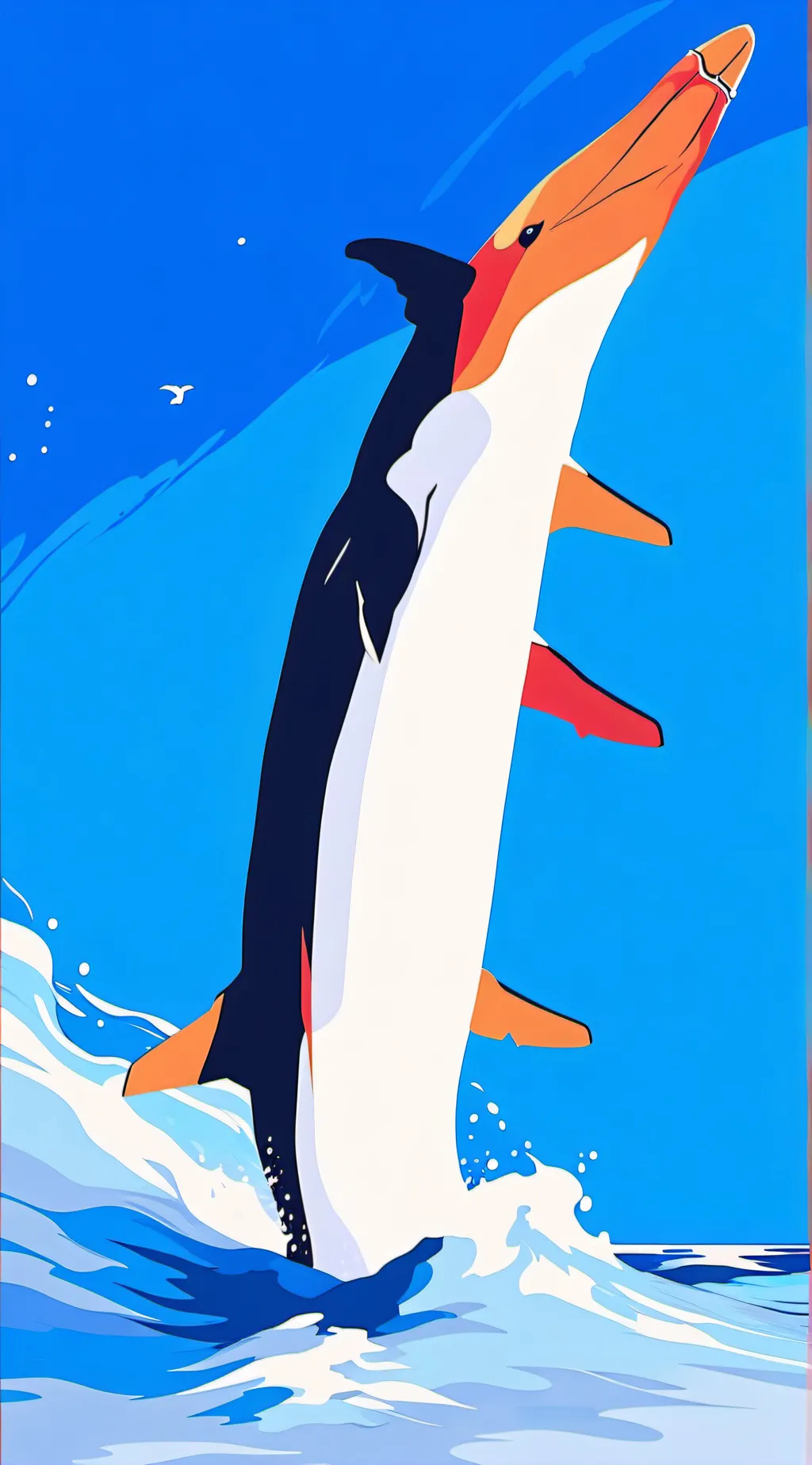 ai character: duck background