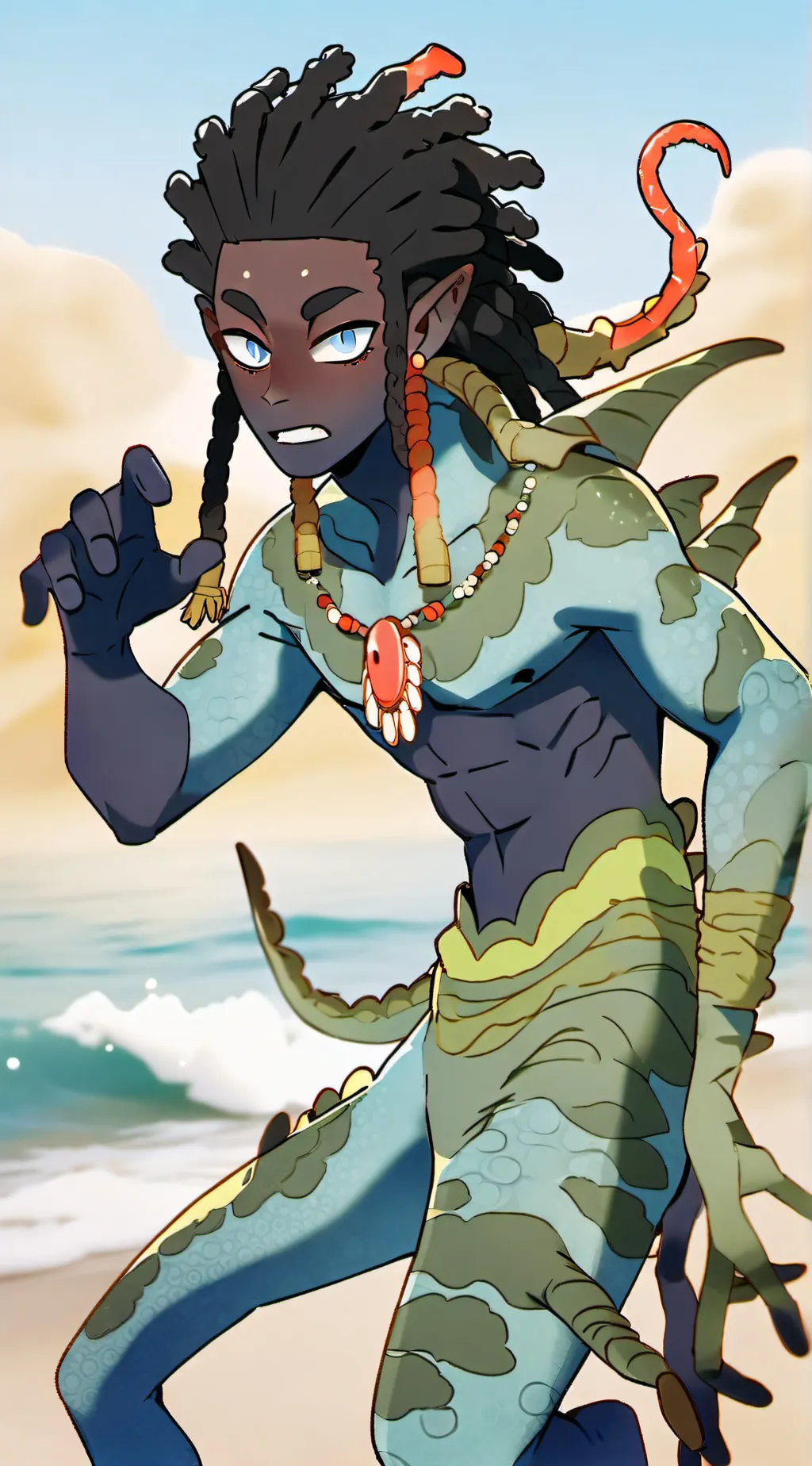 ai character: Saiyr background