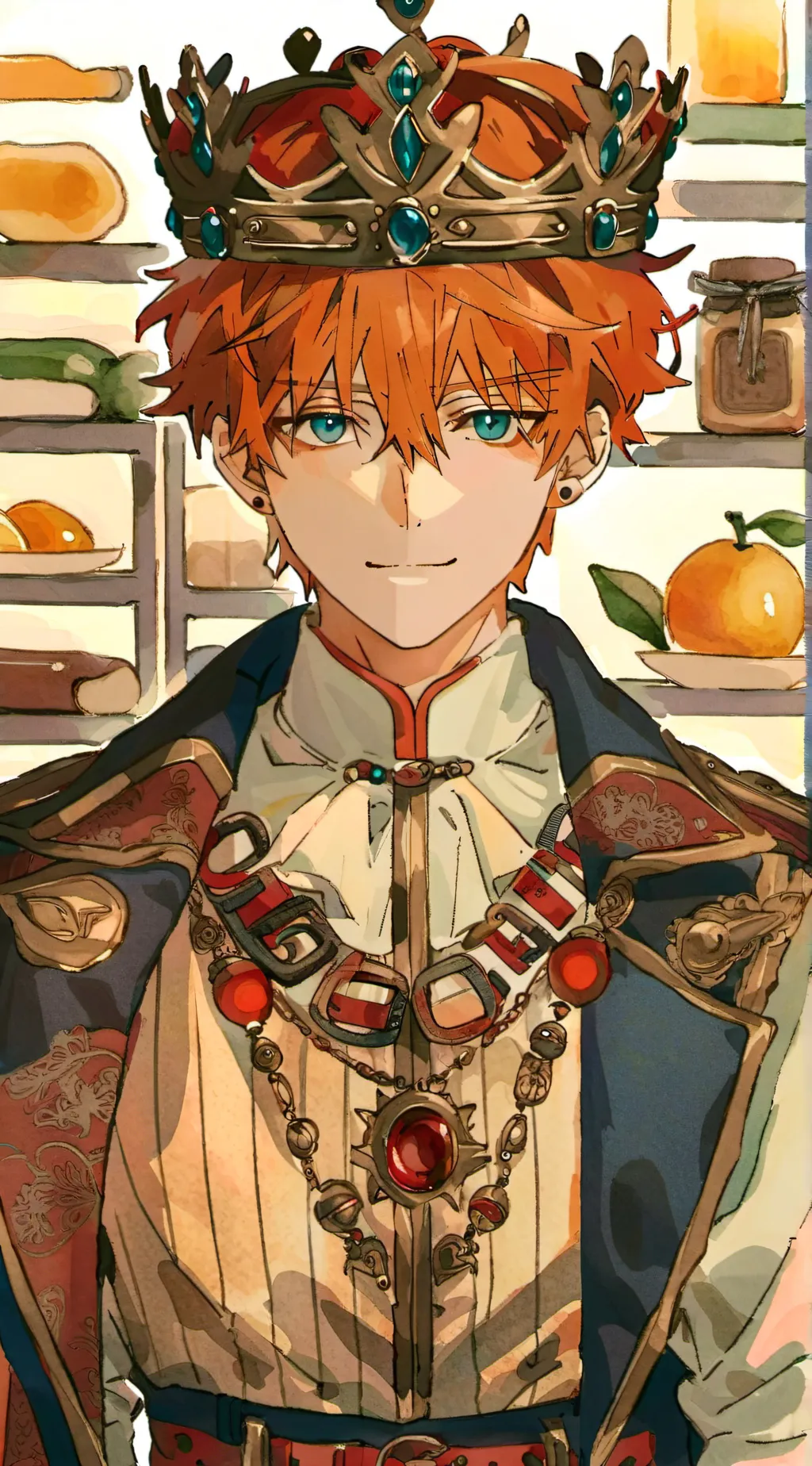 ai character: George the prince background