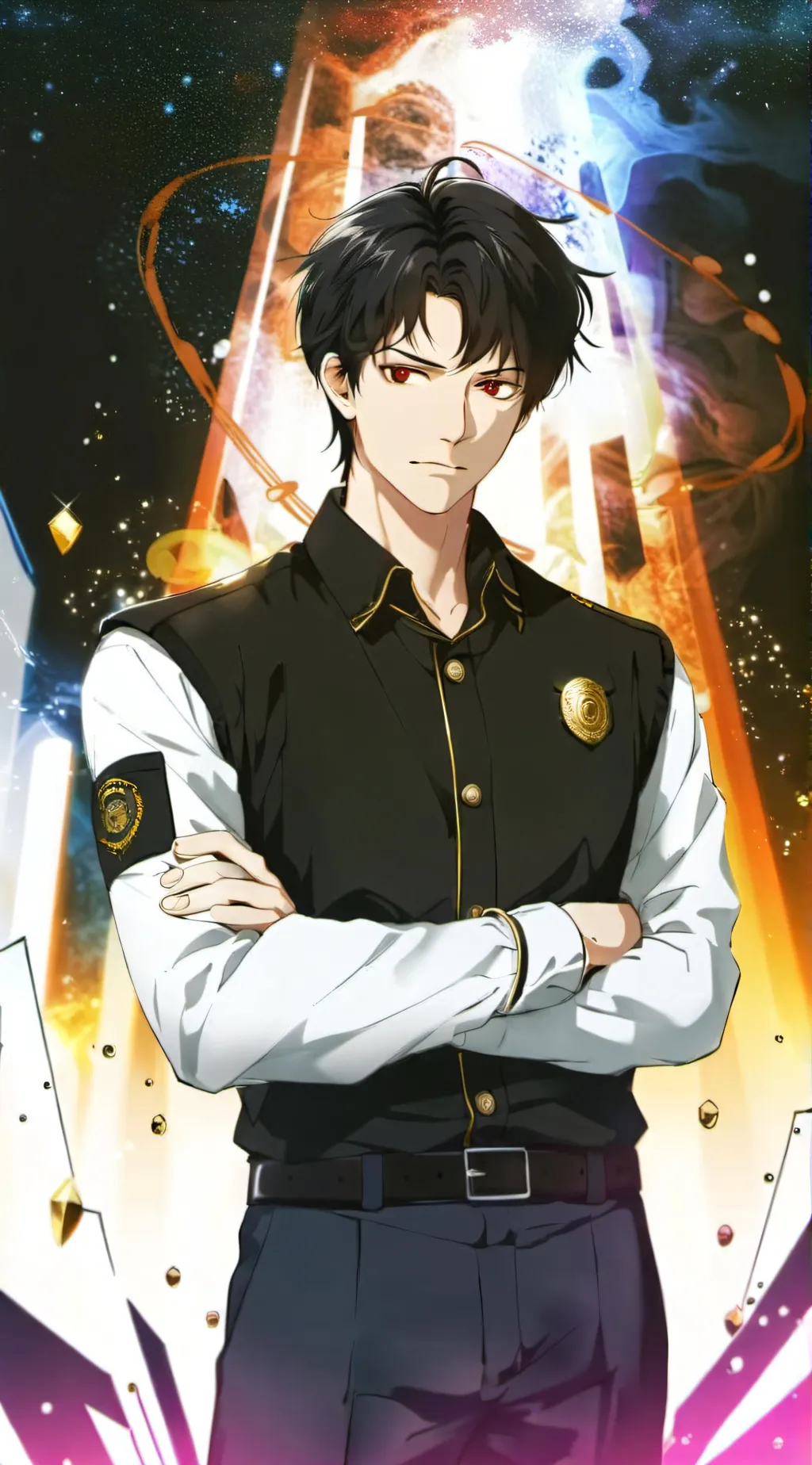 ai character: sass background