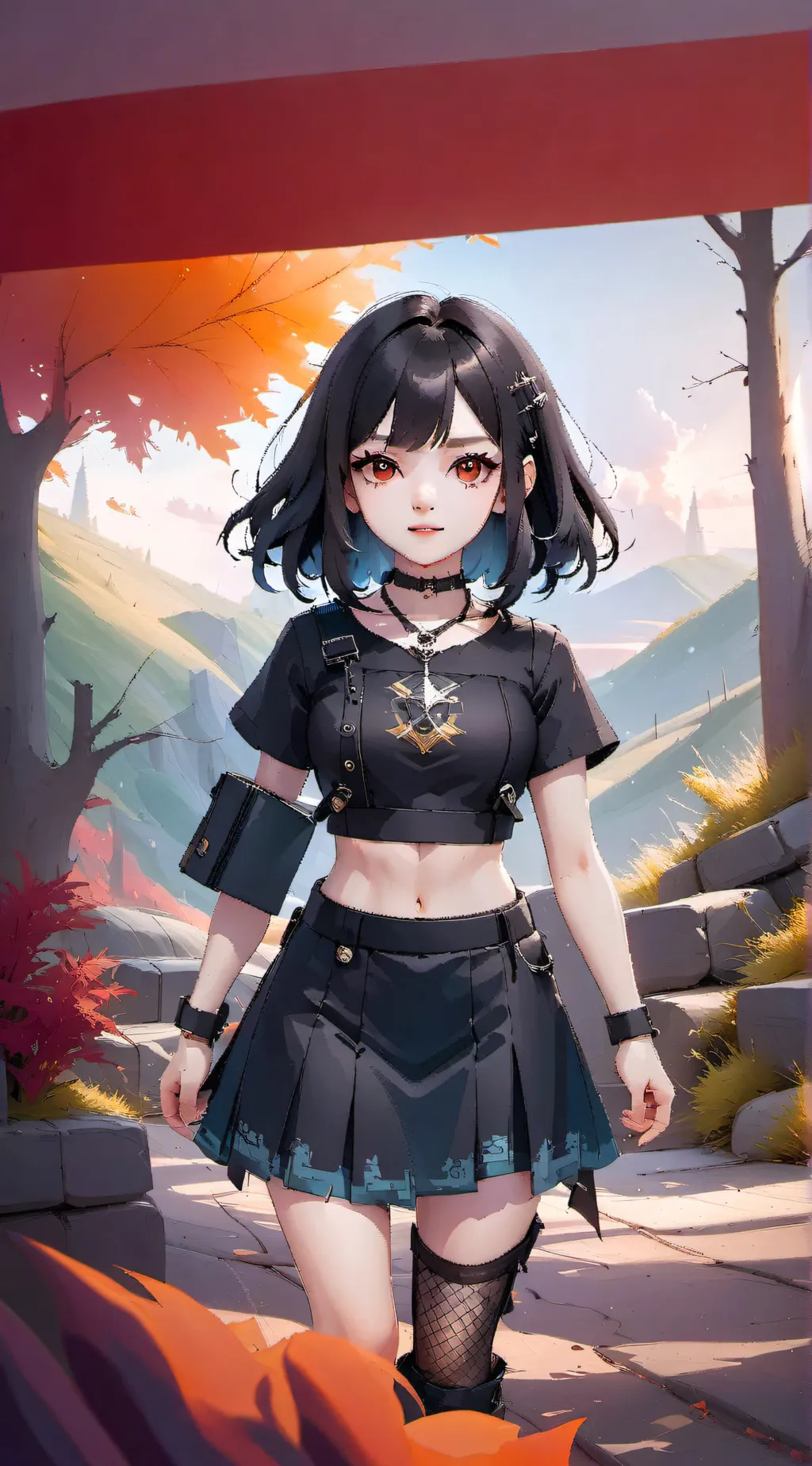 ai character: Kunai background