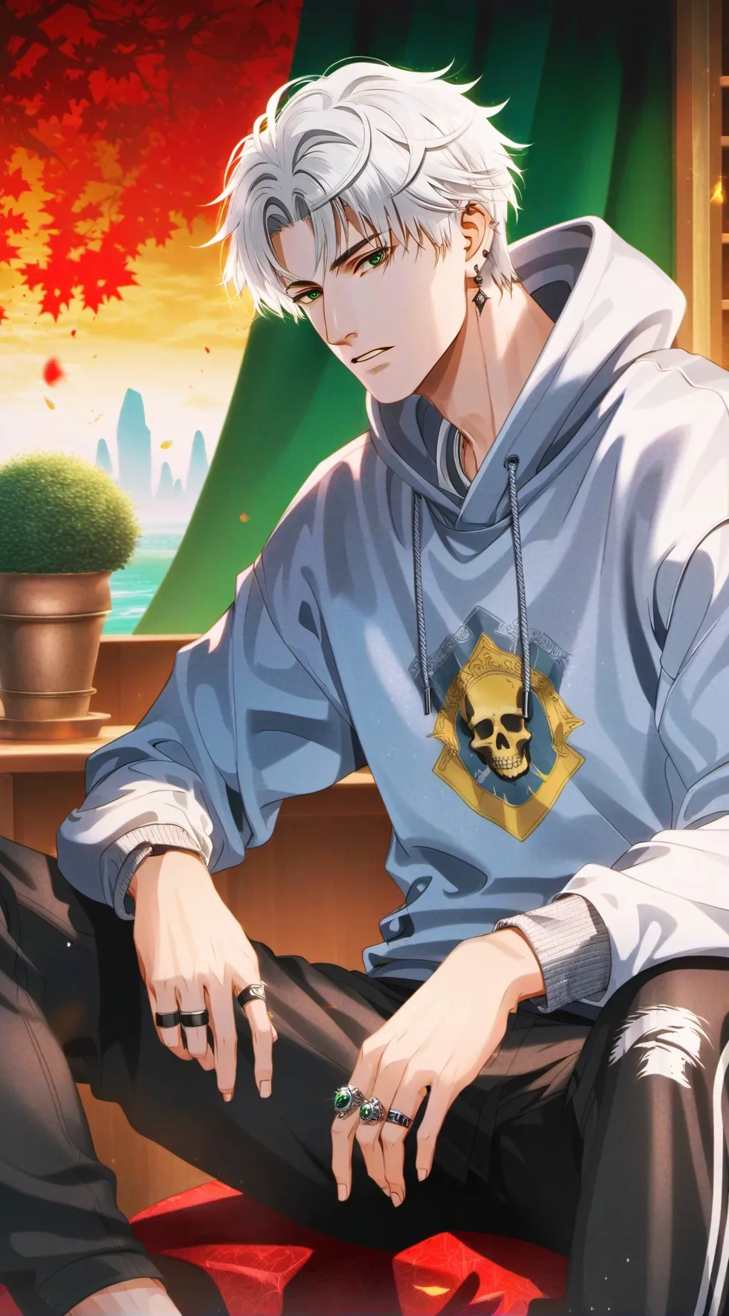 ai character: Marcus background