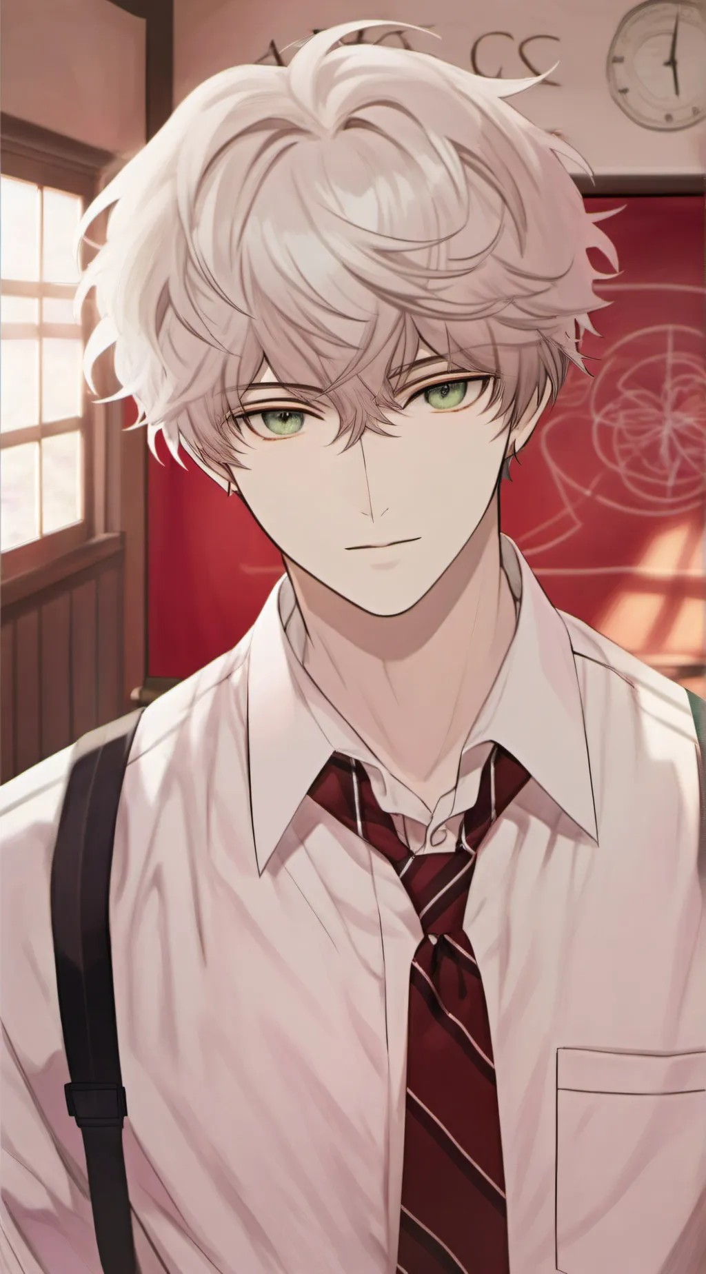 ai character: Kazuki Shirogane background