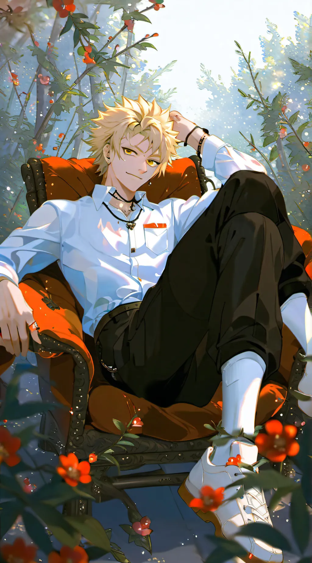 ai character: ✨Katsuki Bakugo✨ background