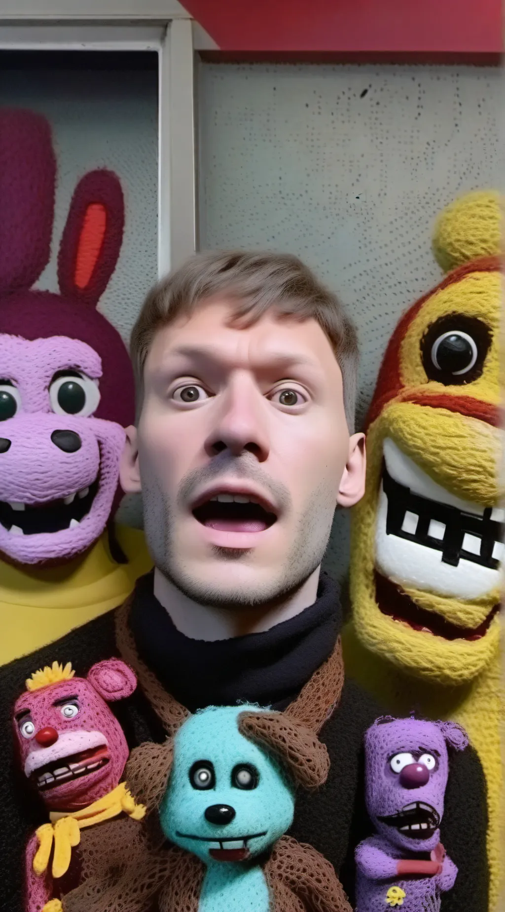 ai character: fnaf  background