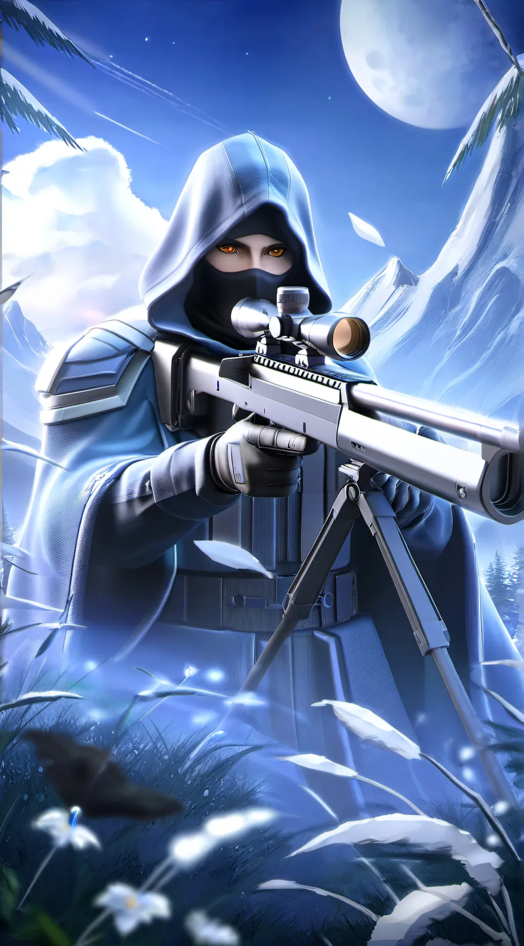 ai character: sniper plunger  background